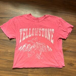 Yellowstone Pink Short Sleeve Tee